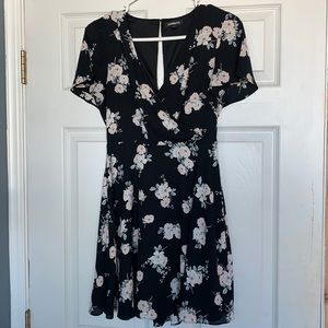 Express floral dress